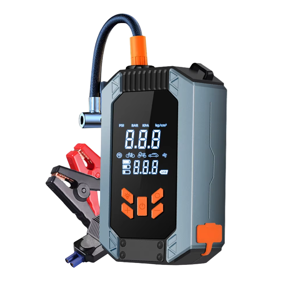 Portable Car Jump Starter with air pump