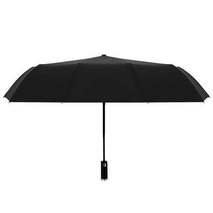 Automatic 10-Rib LED Night Umbrella