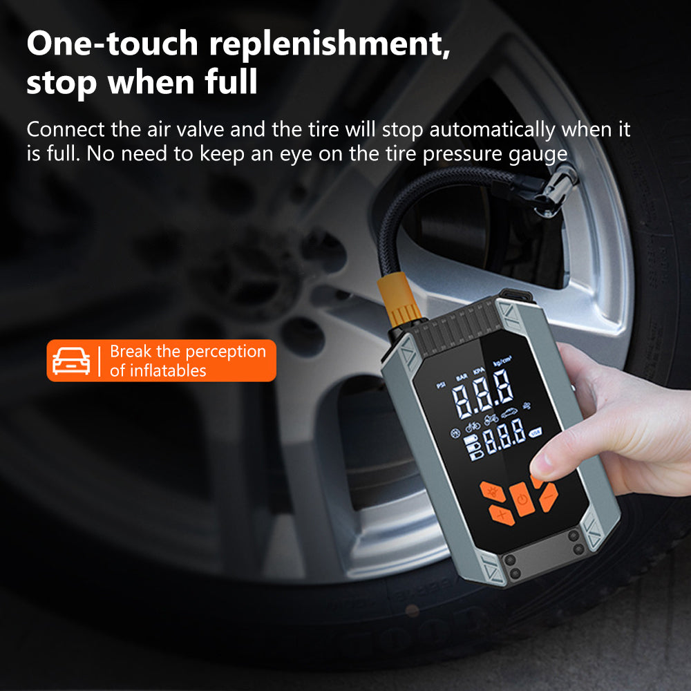 Portable Car Jump Starter with air pump