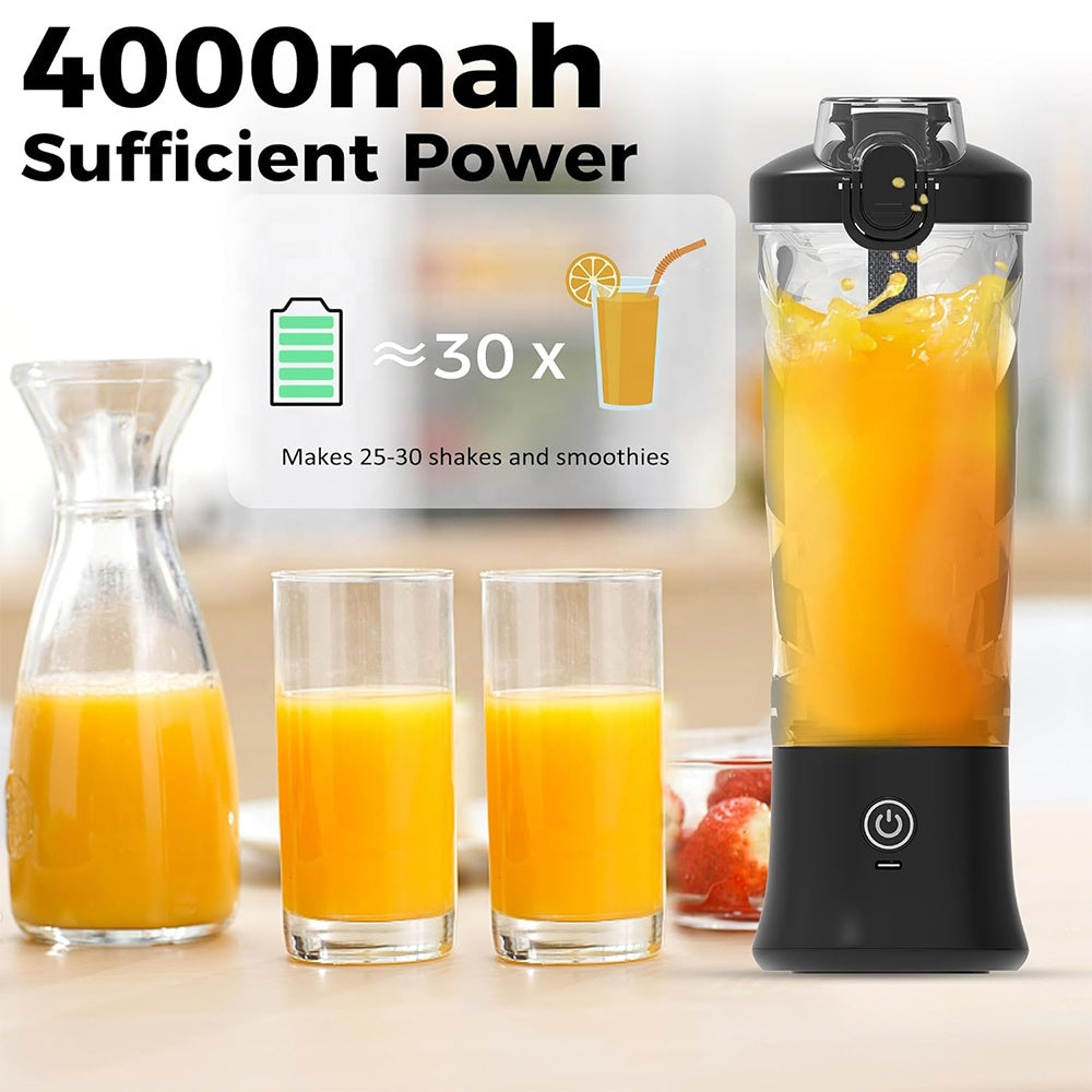 Portable USB rechargeable Blender and ice crusher